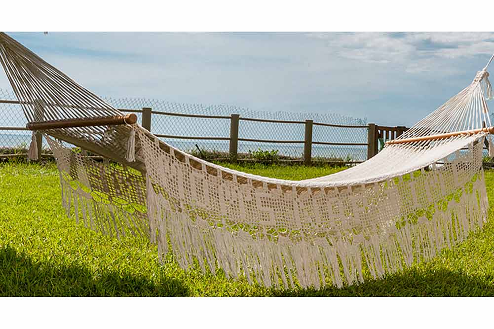 Family Size Personalized Hammock Fringe With 12 Letters