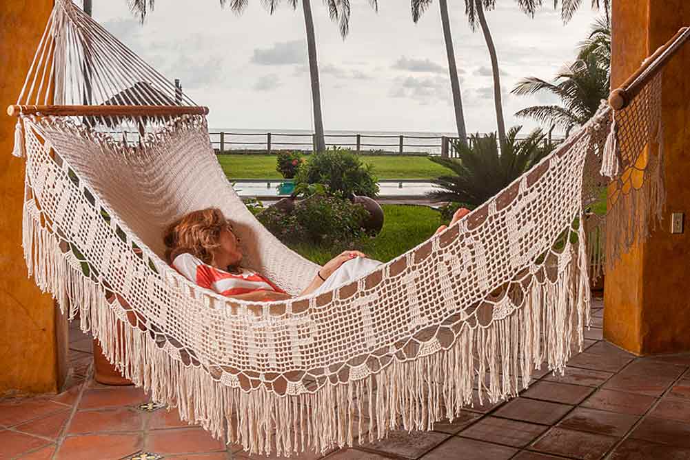 Family Size MOM’S NAP TIME   Fringe Hammock