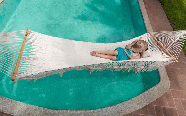 Shop for Nicaraguan hammock with spreader bars and fringe.  the most comfortable hammocks in the planet  