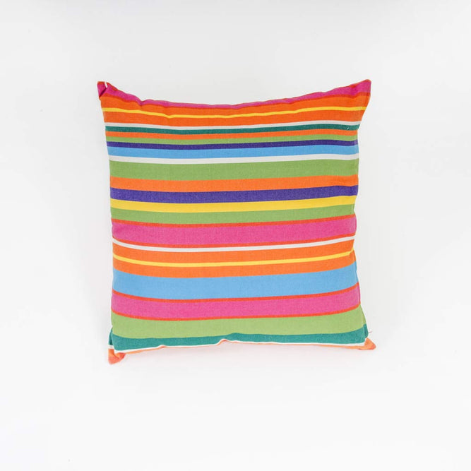 Bright Striped Pillow Cover On Sale
