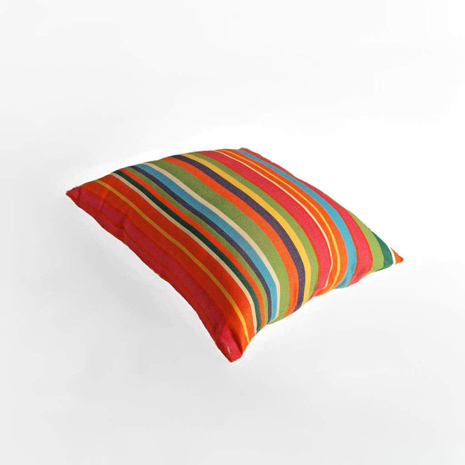 Decorative Striped Pillow Cover With Mildew Resistant
