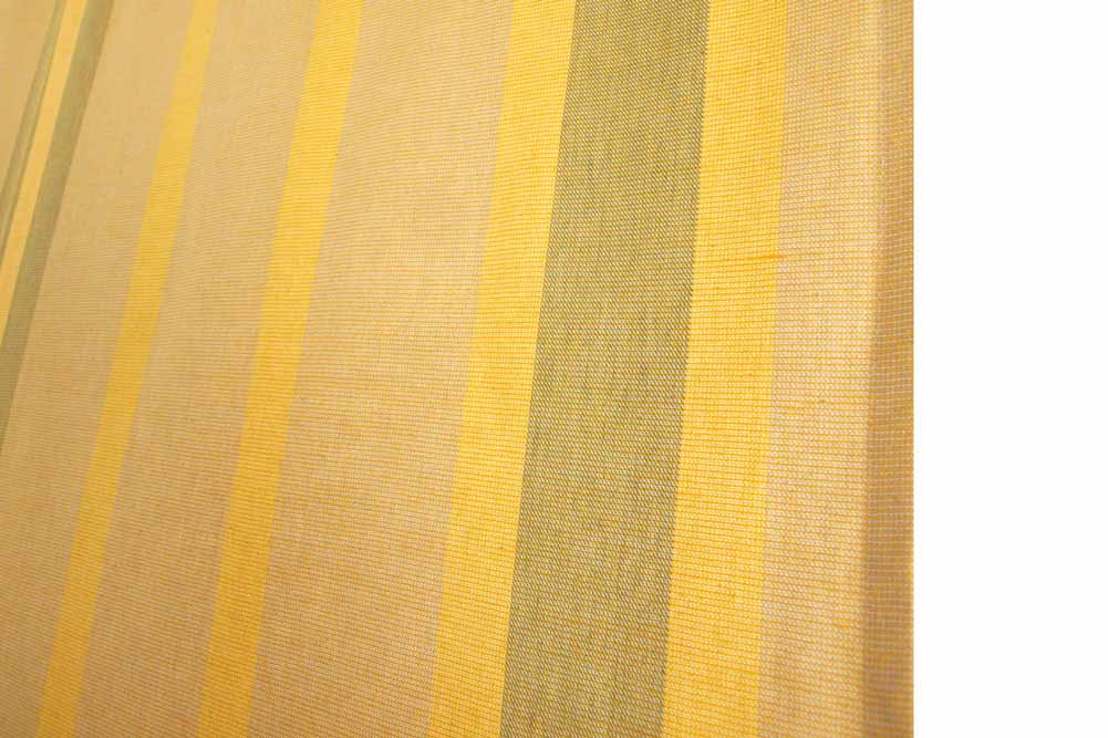 Handmade Yellow Stripes Rod Pocket Curtains On Sale