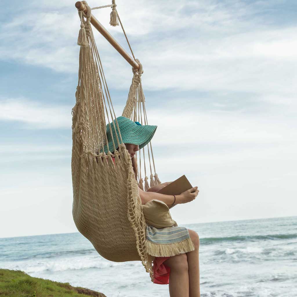 Nicaraguan Hammock Chair | Hanging Swing Chair by Elivana Accents