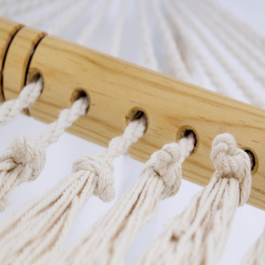 Rope Hammocks with Spreader Bars 