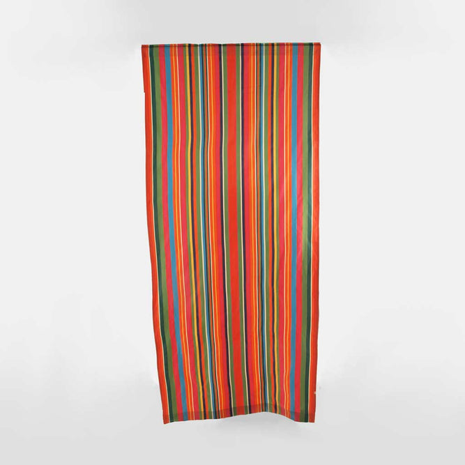 Decorative Bright Striped Curtains And Drapes 